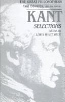 Tapa de Kant Selections