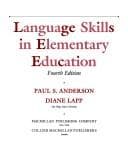 Tapa de Language skills in elementary education