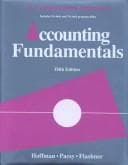 Tapa de Accounting fundamentals