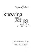 Tapa de Knowing and acting
