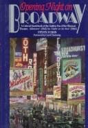 Tapa de Opening Night on Broadway
