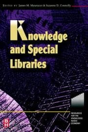 Tapa de Knowledge and special libraries