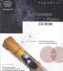 Tapa de Core Concepts in Physics CD-ROM, Version 2.0, Calculus-based (with Workbook)