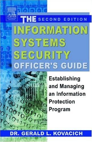 Tapa de The information systems security officer's guide