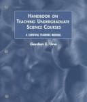 Tapa de Handbook on Teaching Undergraduate Science Courses