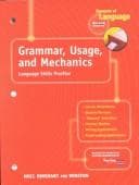 Tapa de Elements of language