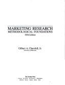 Tapa de Marketing Research