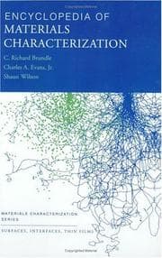 Tapa de Encyclopedia of materials characterization