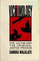 Tapa de Victimology