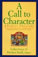 Tapa de A Call to Character