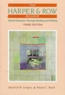 Tapa de The Harper & Row reader