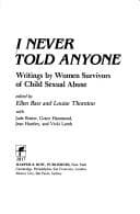 Tapa de I Never Told Anyone