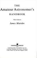 Tapa de The amateur astronomer's handbook