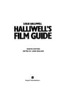 Tapa de Halliwells Film Guide