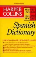 Tapa de Harper Collins Spanish Dictionary