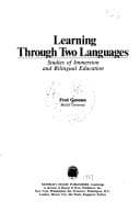 Tapa de Learning Through Two Languages