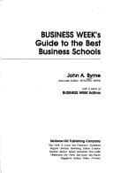 Tapa de Business week's guide to the best business schools