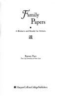 Tapa de Family Papers