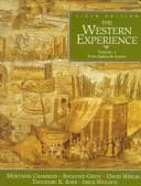 Tapa de The Western experience