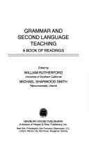 Tapa de Grammar and Second Language Teaching