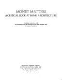 Tapa de Money matters