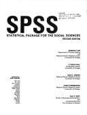 Tapa de SPSS: statistical package for the social sciences