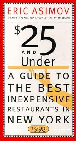 Tapa de $25 and Under 1998