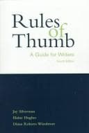 Tapa de Rules of thumb
