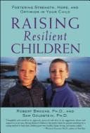 Tapa de Raising resilient children