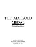 Tapa de The AIA gold medal