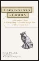 Tapa de Lapsing into a Comma