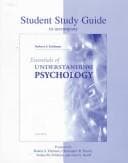 Tapa de Student Study Guide for use with Essentials of Understanding Psychology