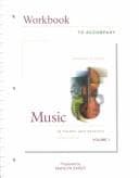 Tapa de Student Workbook for use with V1