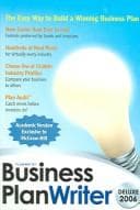 Tapa de Business Plan Writer CD