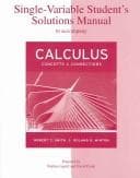 Tapa de Single-Variable : Calculus