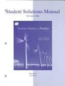 Tapa de Student Solutions Manual to accompany Business Statistics in Practice