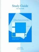 Tapa de Study Guide to accompany Macroeconomics