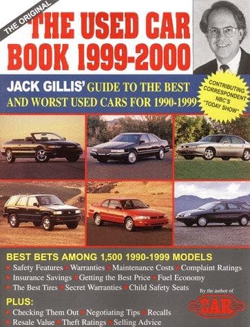 Tapa de Used Car Book, 1999-2000