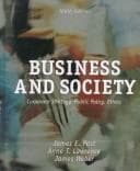 Tapa de Business and society