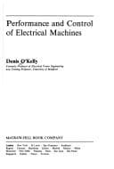 Tapa de Performance and Control of Electrical Machines