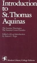 Tapa de Introduction To Saint Thomas Aquinas