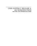Tapa de UNIX System V release 4