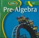 Tapa de Pre Algebra (Glencoe)