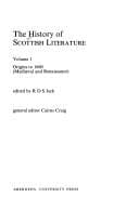 Tapa de The History of Scottish Literature