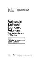 Tapa de Partners in East-West economic relations