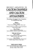 Tapa de Recent Advances in Calcium Channels and Calcium Antagonists