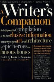 Tapa de A writer's companion