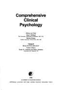 Tapa de Comprehensive clinical psychology