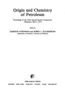 Tapa de Origin and chemistry of petroleum