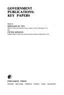 Tapa de Government publications